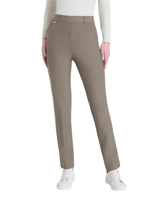 PANTALONE DONNA IN TESSUTO COMPACT - BEIGE DB24PP 178M RAGNO 