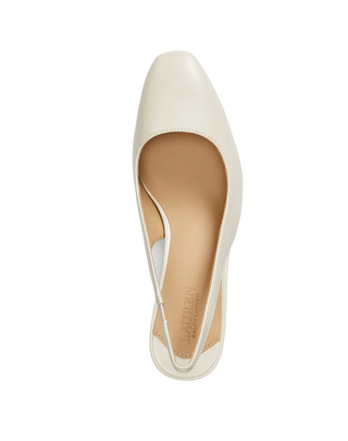DECOLLETE IN PELLE KLAIRE - BIANCO 802P00096 003 RALPH LAUREN 