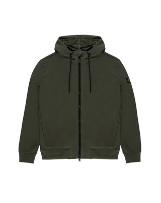 FELPA UOMO "SUMMER NEVADA" - VERDE OLIVA F86000FG5504 E00312 REFRIGIWEAR 