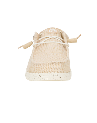 SCARPE UOMO " WALLY STRETCH MESH " - IRIS CREAM/EGRET