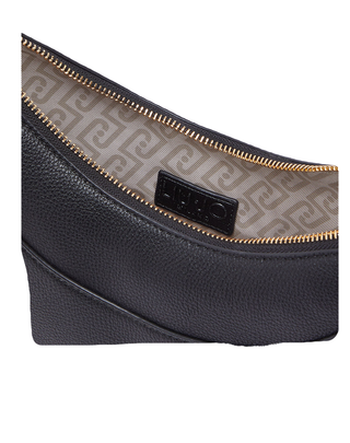 PICCOLA BORSA HOBO CON CHARMES - NERO AA6186E1012 22222 LIU JO 