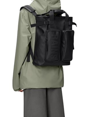 BORSA/ZAINO " TEXEL TOTE BACKPACK " - BLACK