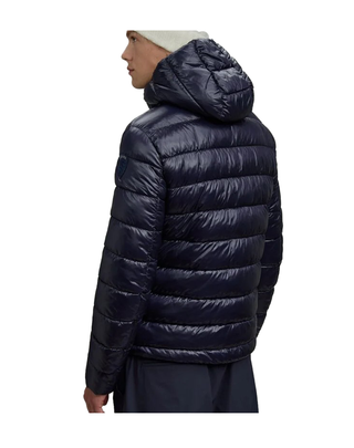 PIUMINO UOMO "ADAMS" IMBOTTITO OVATTA - BLU INTERNO TABACCO 25WBLUC02079 888TB BLAUER 
