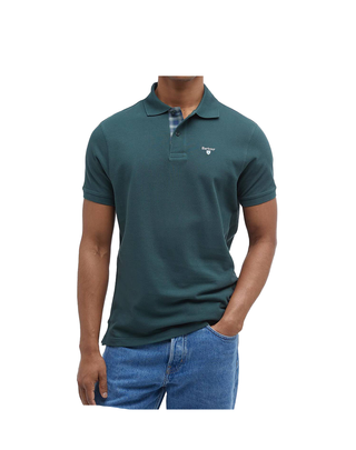 POLO UOMO IN PIQUE'  DI COTONE -  GREEN GABLES MML0012 GN89 BARBOUR 