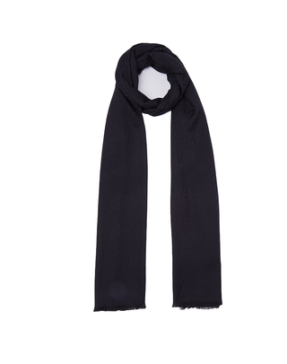 FOULARD CON LOGO JACQUARD NERO 2A6001T0300 22222 LIU JO 