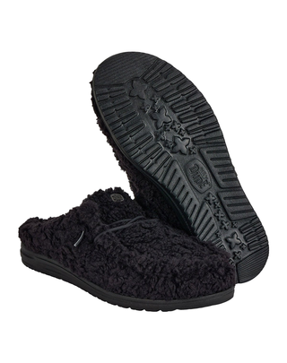 PANTOFOLE DONNA " WENDY " - NERO 44170 60 HEY DUDE 