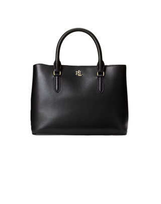 BORSA DONNA MARCY IN VERA PELLE - NERA 431876725 004 RALPH LAUREN 