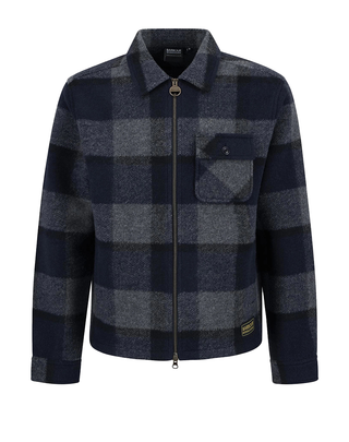 GIACCA UOMO "HAILWOOD" - TARTAN BLU MFL0223 NY91 BARBOUR INTERNATIONAL 