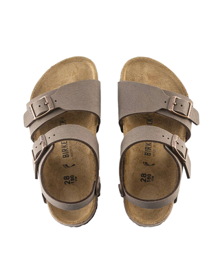 SANDALO BAMBINO NEW YORK - MOCHA 087783 MOCHA BIRKENSTOCK 