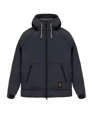 BOMBER UOMO "SPEED" CON CAPPUCCIO - BLU G05708 G00891 REFRIGIWEAR 