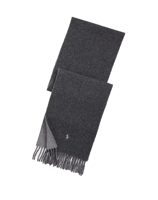 SCIARPA DOUBLE-FACE IN MISTO LANA - ANTRACITE/GRIGIO 449959334 003 RALPH LAUREN 