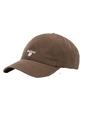 CAPPELLO CON VISIERA IN COTONE " CASCADE " - OLIVE MHA0274 OL51 BARBOUR 