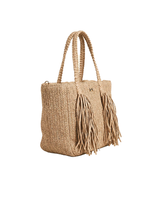 MINI BORSA CON FRANGE - BEIGE SW0045 BG F**K 