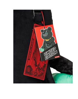 DRIPPING SHARKS IN PARIS MONEYBEAR TEDDY BEAR 910B7974NSZ NSZ SPRAYGROUND 