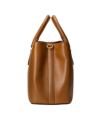 BORSA DONNA MARCY IN VERA PELLE - CUOIO 431876725 005 RALPH LAUREN 