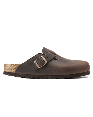 BOSTON PIANTA STRETTA PELLE OLIATA - HABANA 860133-S HABANA BIRKENSTOCK 