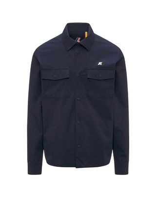 GIACCA UOMO " UMBERT STRETCH 2LAYERS " - BLUE DEPTH K5138MW K89 K-WAY 