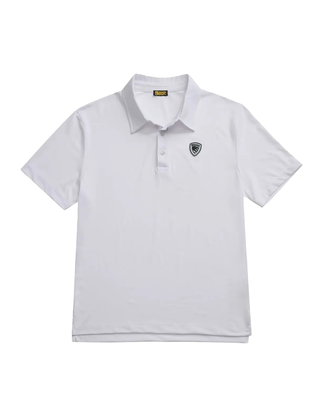 POLO UOMO " KEMP " - BIANCO BLUT02064 100 BLAUER 
