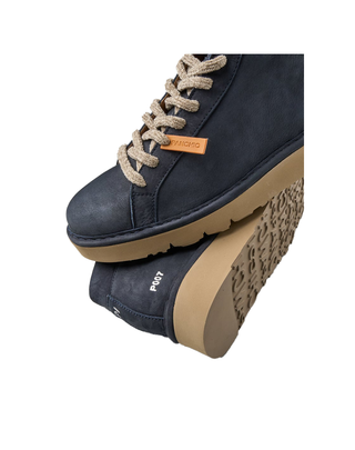 POLACCHINO UOMO P007 IN NABUK - NAVY P007M002 T025 PANCHIC 