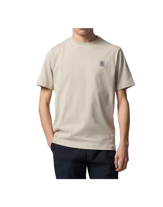 T-SHIRT UOMO MEZZA MANICA " CLASH " - BEIGE T62000JE004 A00081 REFRIGIWEAR 