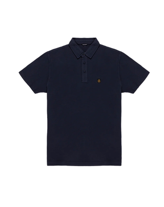POLO PIQUET UOMO " MIRROR " - BLU T68800PX5084 F02800 REFRIGIWEAR 