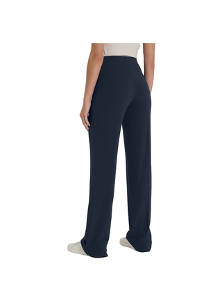 PANTALONE DONNA IN JERSEY LEGGERO - BLU D987PE 078 RAGNO 