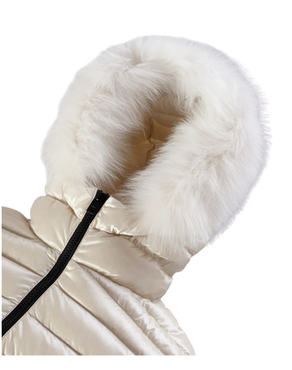 PIUMINO DONNA "LONG MEAD" CON PELLICCIA - TOFU W98118 A00152 REFRIGIWEAR 
