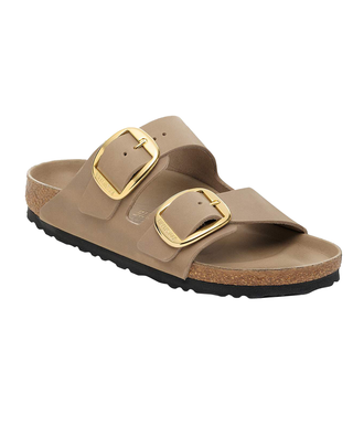 ARIZONA IN PELLE OLIATA A FIBBIA GRANDE - TOBACCO BROWN 1030395-S TABACCO BROWN BIRKENSTOCK 