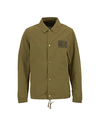 GIACCA CASUAL UOMO" COACH " - BURNT OLIVE MCA1101 OL52 BARBOUR INTERNATIONAL 