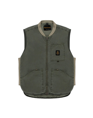 GILET UOMO 100% COTONE - ARCHIVE GREEN G23508CT0011 E00312 REFRIGIWEAR 