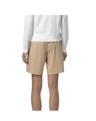 BERMUDA DONNA "NIVE TWILL TECH" - BEIGE ROPE