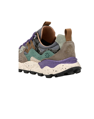 SNEAKERS DONNA "YAMANO 3" - GRIGIO/ANIMALIER 2017818-56 1B74 FLOWER MOUNTAIN 