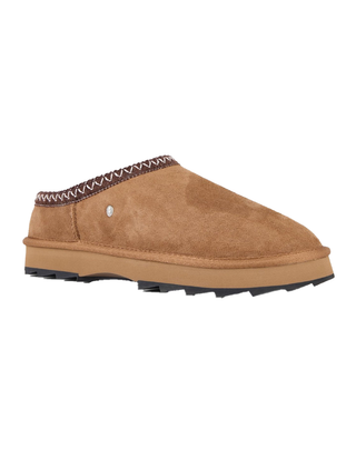 PANTOFOLA DONNA SHARKY SCUFF - CHESTNUT W13179 CHESTNUT EMU 