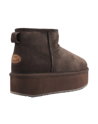 STIVALETTO DONNA STINGER MICRO FLATFORM - CIOCCOLATA W13082 CHOC EMU 
