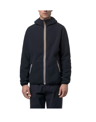 GIUBBINO IN PILE UOMO JACK SHERPA POLAR REVERSIBLE - BLU K3132NW A2B K-WAY 