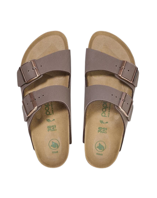 SANDALO "ARIZONA PLATFORM" IN BIRKO-FLOR / MOCCA 1027417-S MOCCA VEG BIRKENSTOCK 