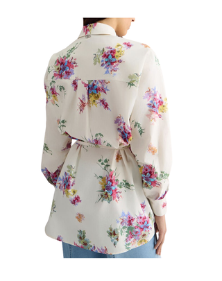 CAMICIA DONNA STAMPA FLOREALE