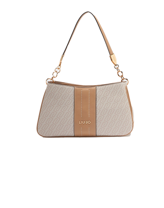PICCOLA BORSA MONOGRAM IN ECO PELLE - PANNA BEIGE AA6107E1118 C3920 LIU JO 