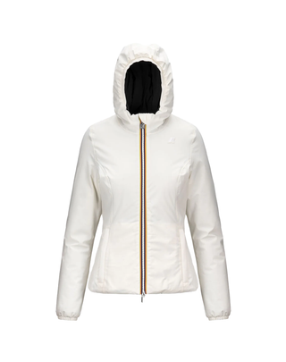 GIACCA DONNA LILY ST WARM DOUBLE - BIANCO/NERO K6128TW ALF K-WAY 
