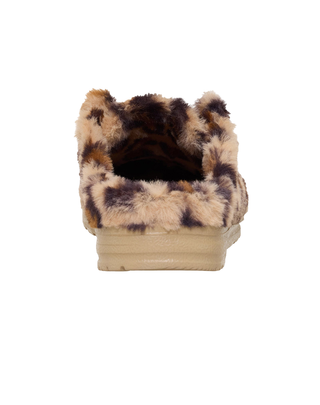 PANTOFOLE IN ECO PELLICCIA " WENDY LEO " - TAN MULTI 44714 2UG HEY DUDE 