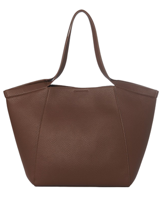 BORSA " CESTA MAXI " IN ECO PELLE - MOCHA B360EU MA614 MANILA GRACE 