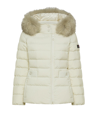 PIUMINO DONNA CORTO "TURMALET ML 06" - PANNA PED5457 983 PEUTEREY 