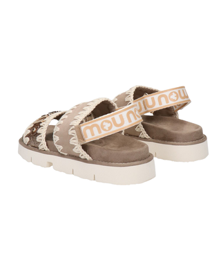 SANDALO DONNA CON STRAP POSTERIORE