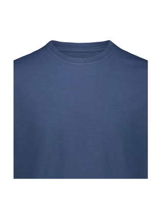 T-SHIRT UOMO IN COTONE FIAMMATO - ROYAL 1201 R BL'KER 