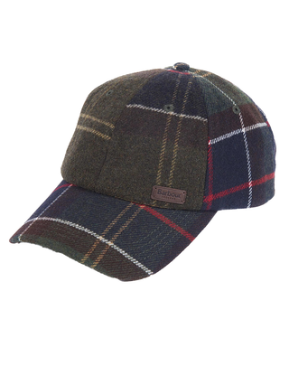 CAPPELLO UOMO GALINGALE TARTAN - VERDE/BLU MHA0553 TN11 BARBOUR 