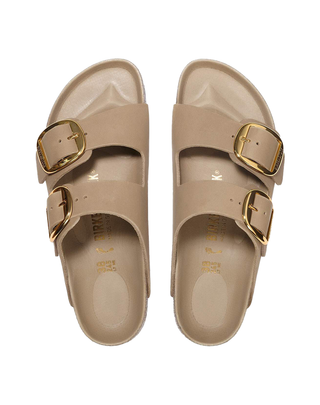 ARIZONA IN PELLE OLIATA A FIBBIA GRANDE - TOBACCO BROWN 1030395-S TABACCO BROWN BIRKENSTOCK 