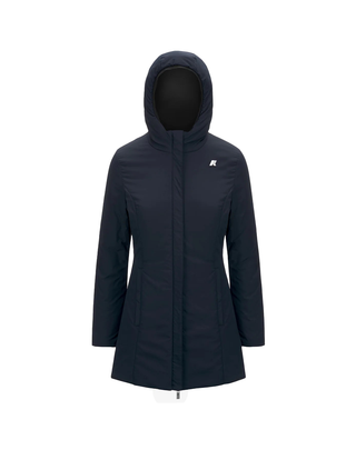 GIACCA DONNA DENISE ST WARM DOUBLE - NERO/BLU K6128UW A3C K-WAY 