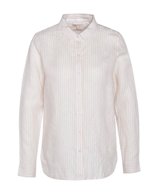 CAMICIA DONNA 100% LINO "MARINE" - RIGA ROSA