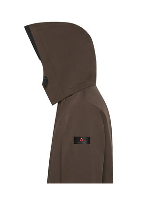 TRENCH UOMO "GROFF KP" - MARRONE CIOCCOLATO PEU3310 494 PEUTEREY 