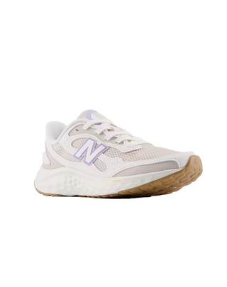 SNEAKERS DONNA " ARISHI V4 TIRALUX " - BIANCO CON LILLA WARIS 3XX NEW BALANCE 